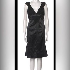 Just Cavalli Elegant Black Strapless Dress